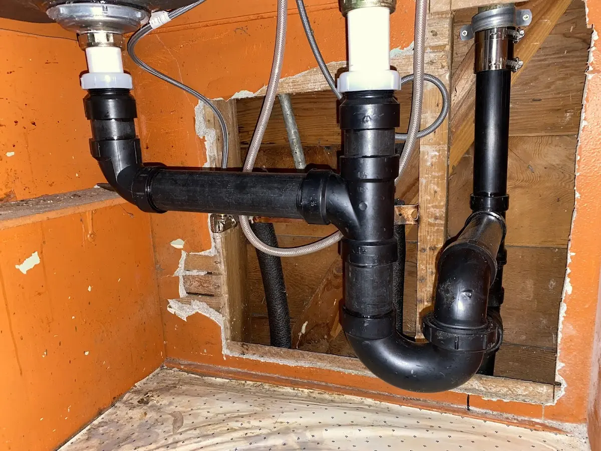 Professional Repiping Services equipment and tools on the job in Greenfield